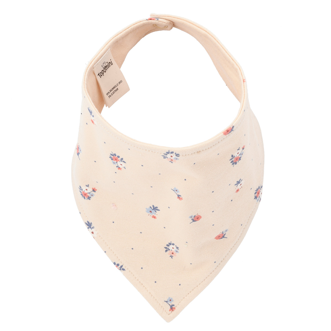 Babybandana met bloemenprint