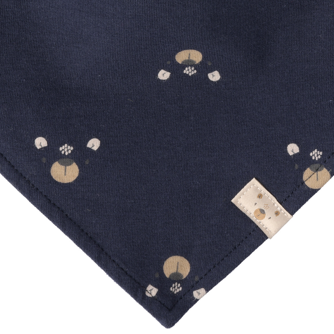 Babybandana met berenprint