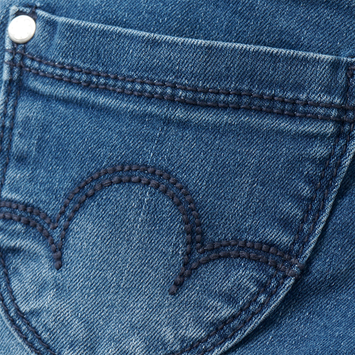 Mädchen Skinny-Jeans im Five-Pocket-Style