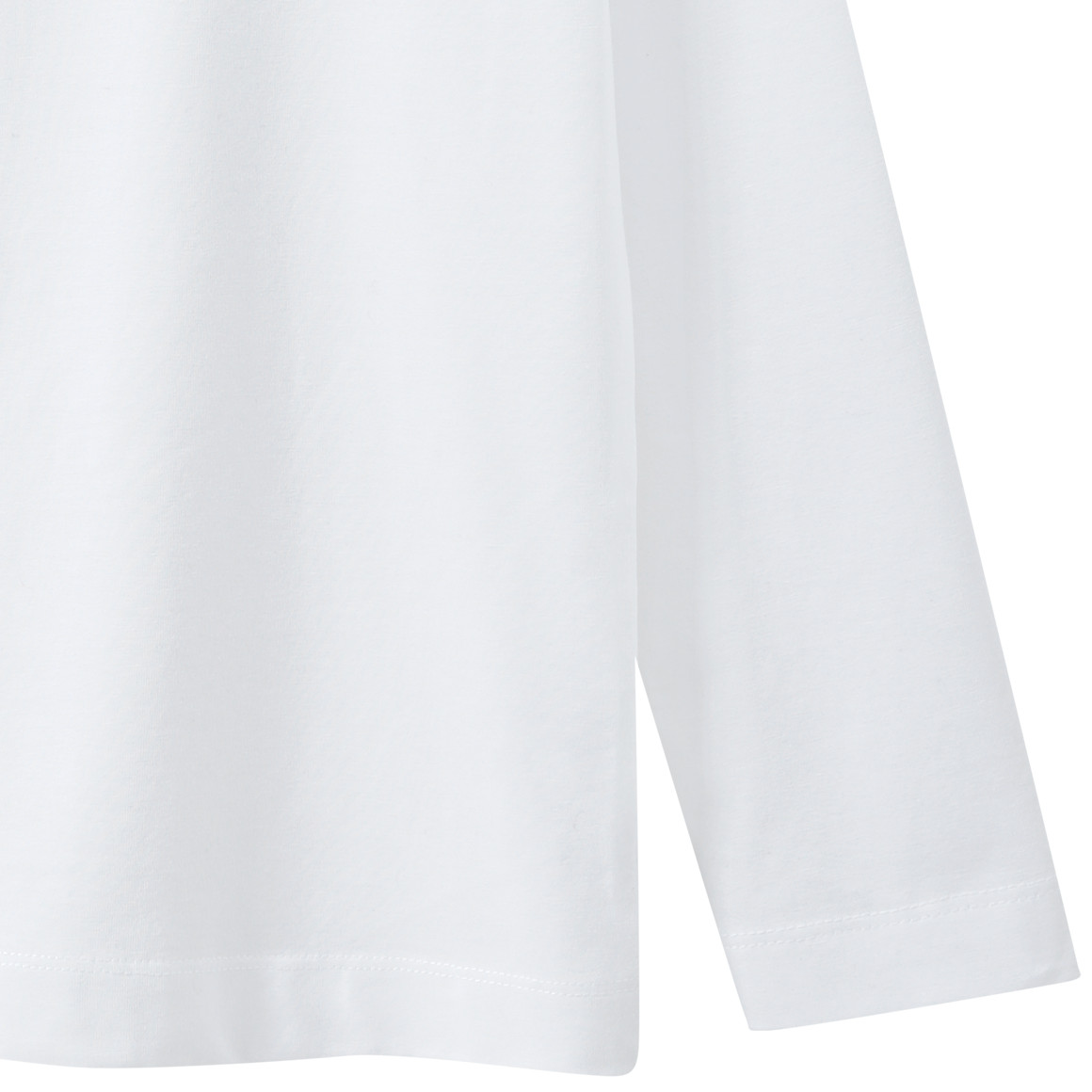 Mädchen Langarmshirt im Basic-Look