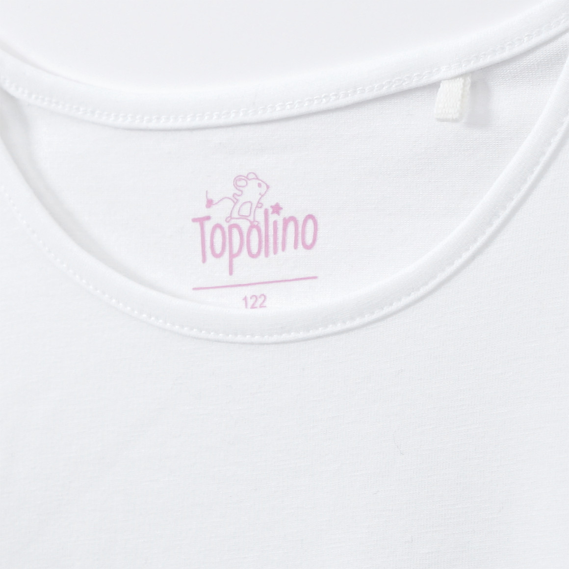 Mädchen Langarmshirt im Basic-Look