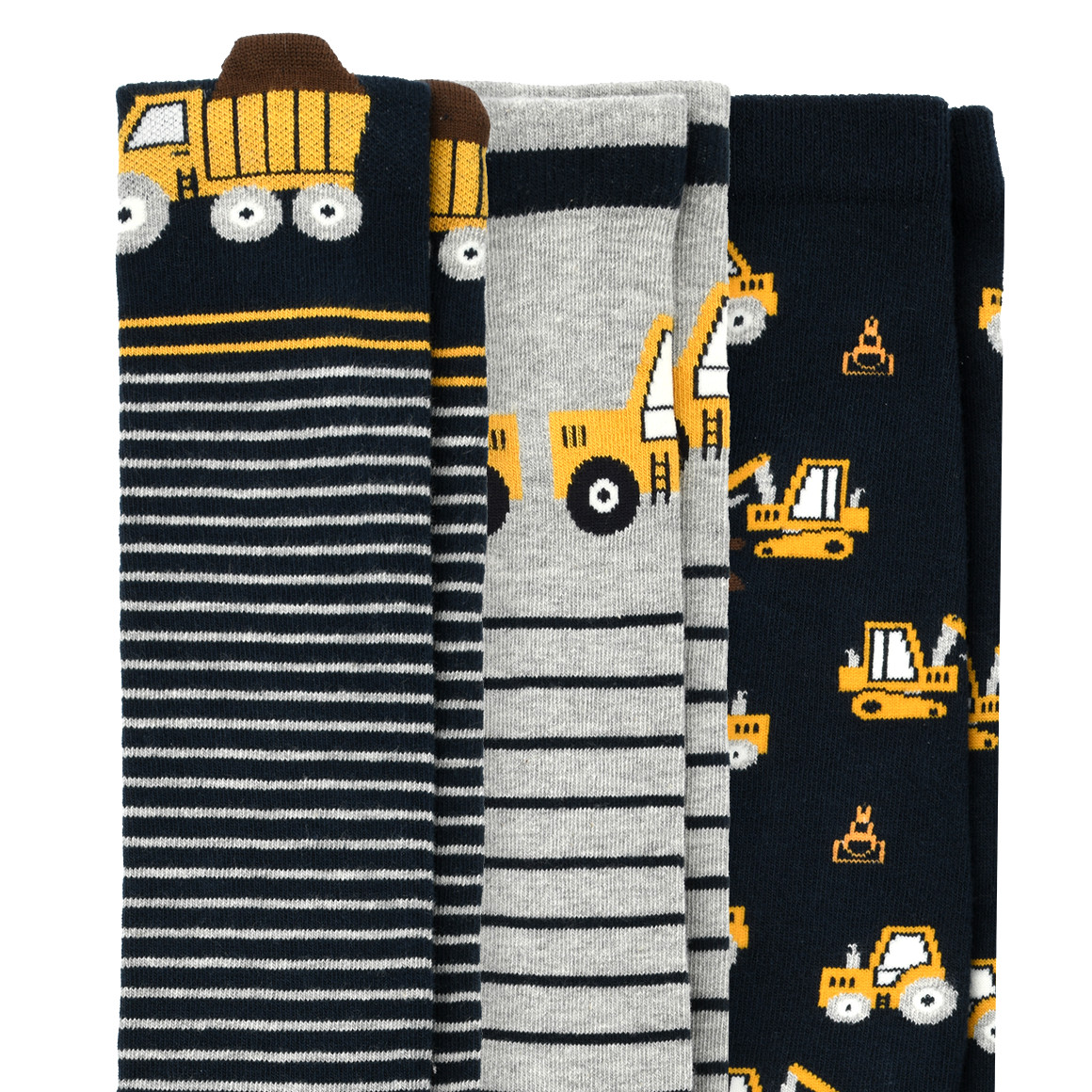 3 paar jongens kniekousen in een Kledingsets