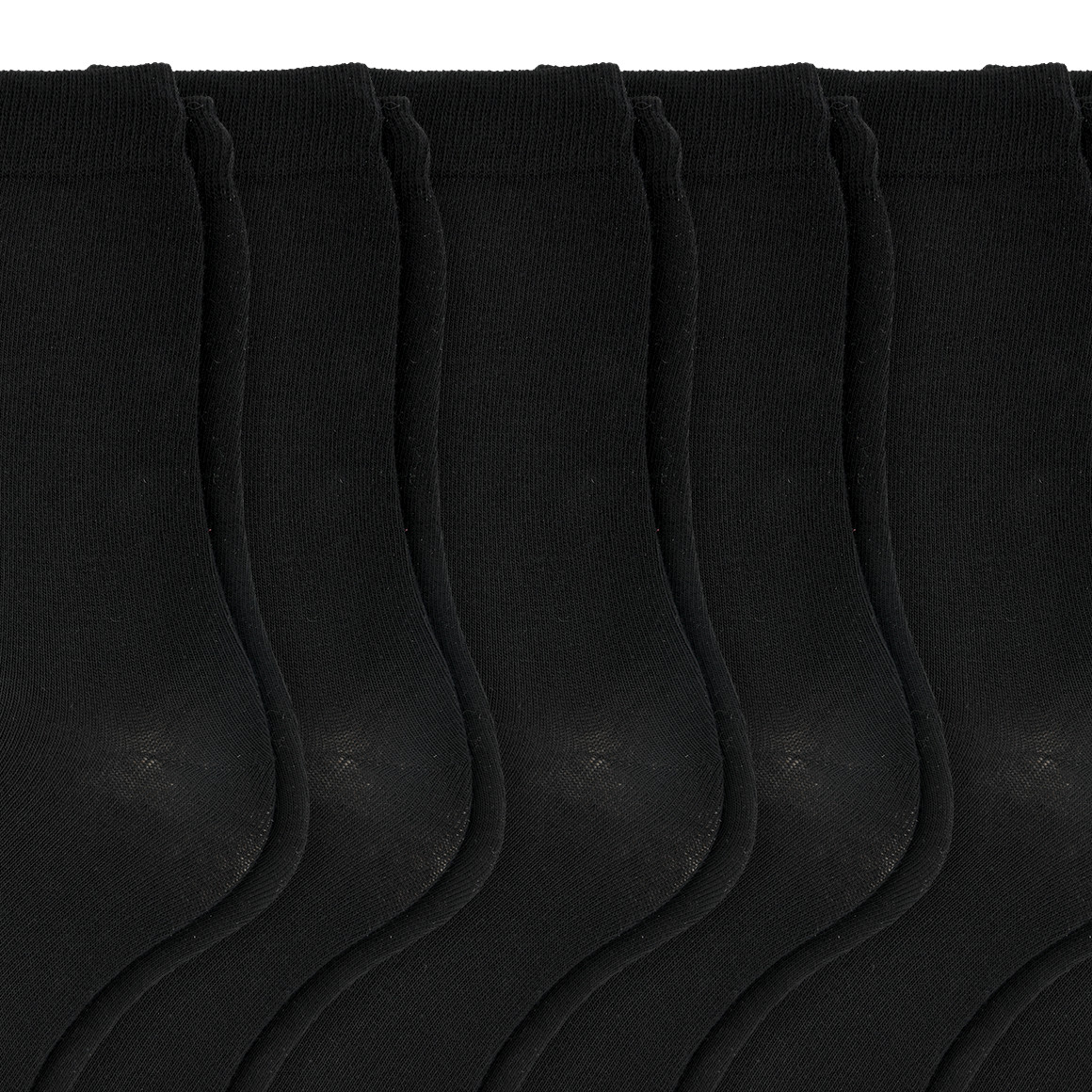 6 Paar Damen Socken unifarben