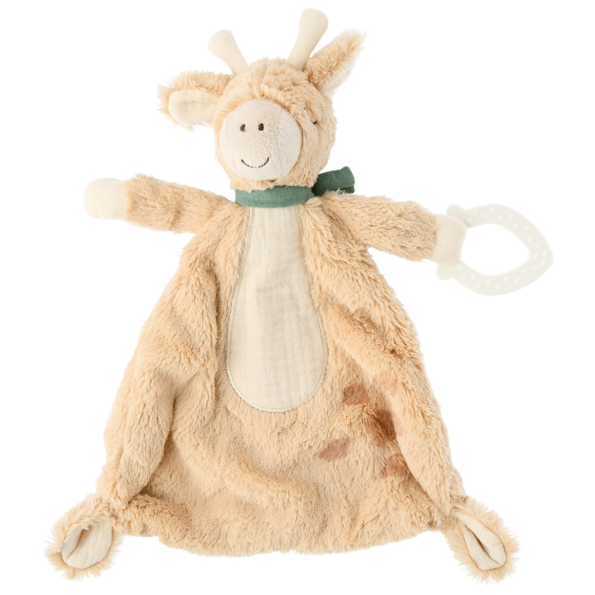 Babyknuffeldoekje in giraffedessin