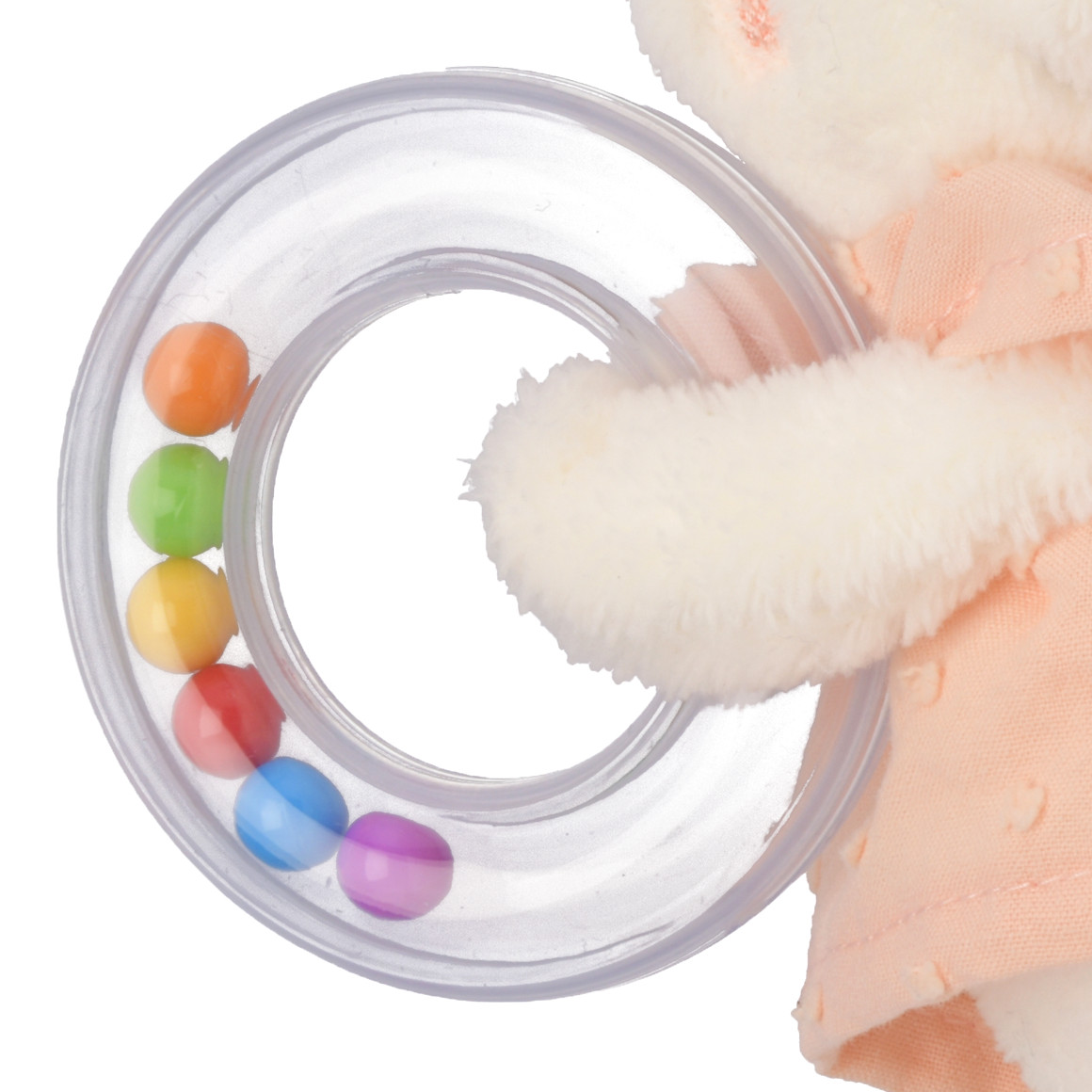 Rammelaar voor baby's in konijnendesign