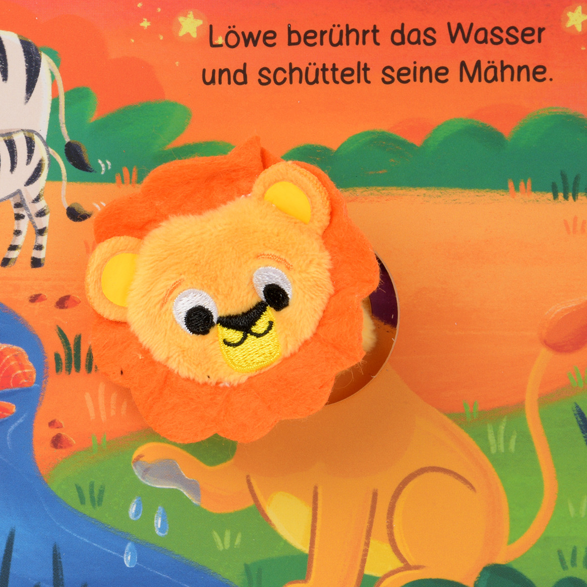 Baby Fingerpuppenbuch Der kleine Löwe