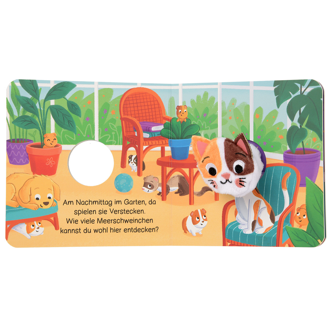Baby Fingerpuppenbuch Die kleine Katze