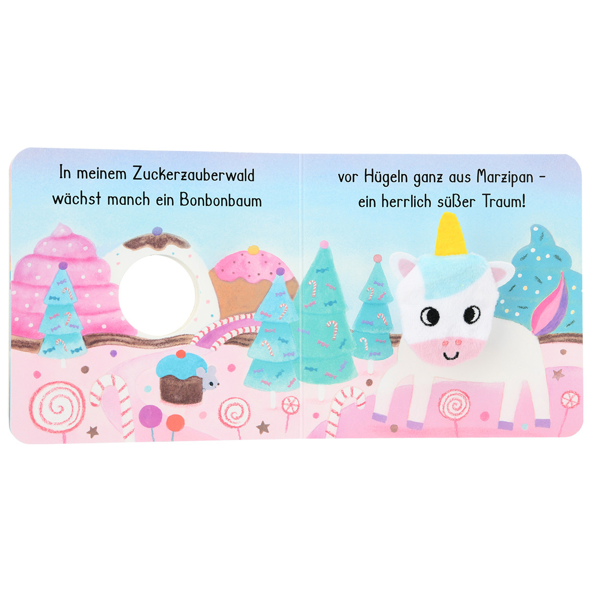 Baby Fingerpuppenbuch Einhorn