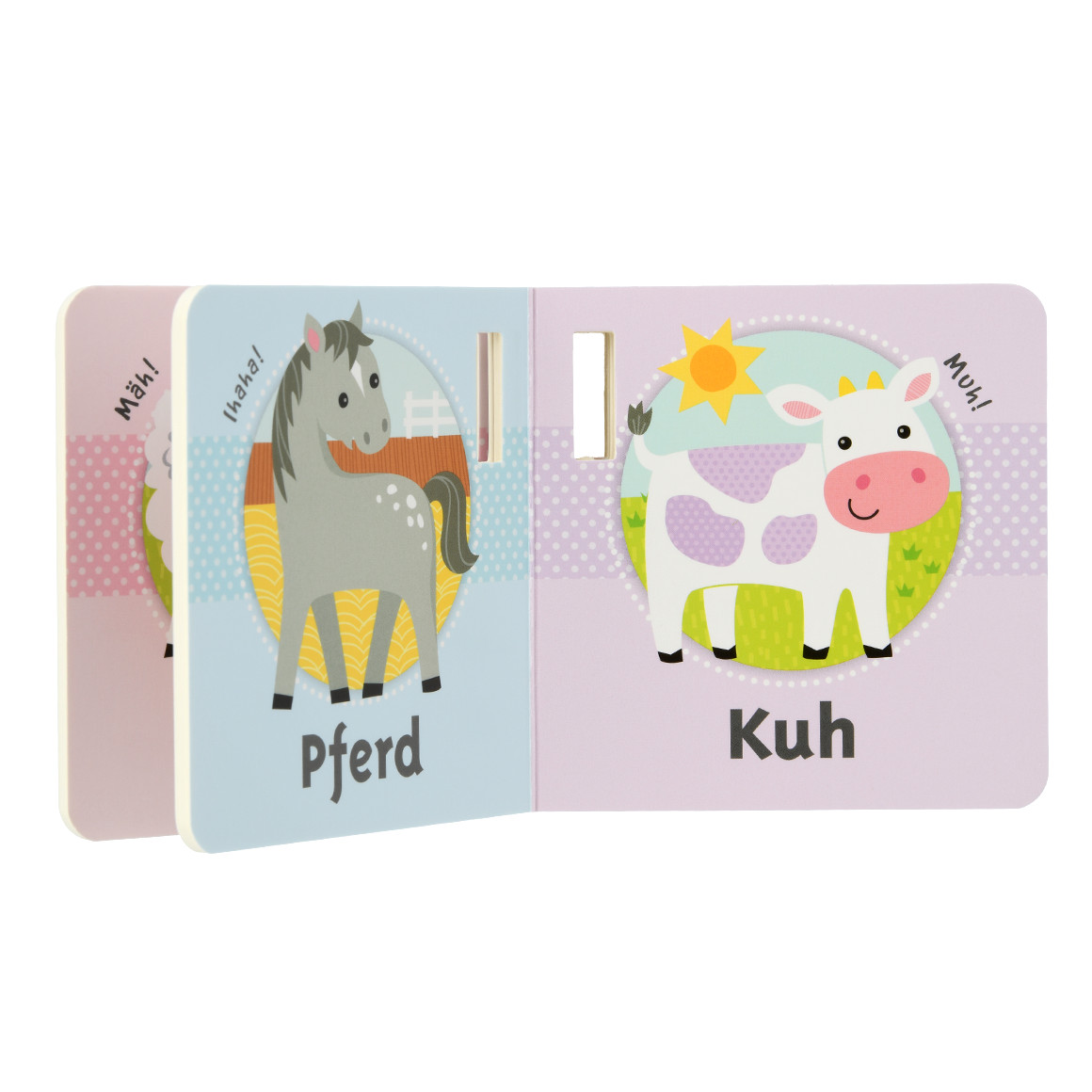Baby Buggy-Buch Bauernhof mit Anhänger