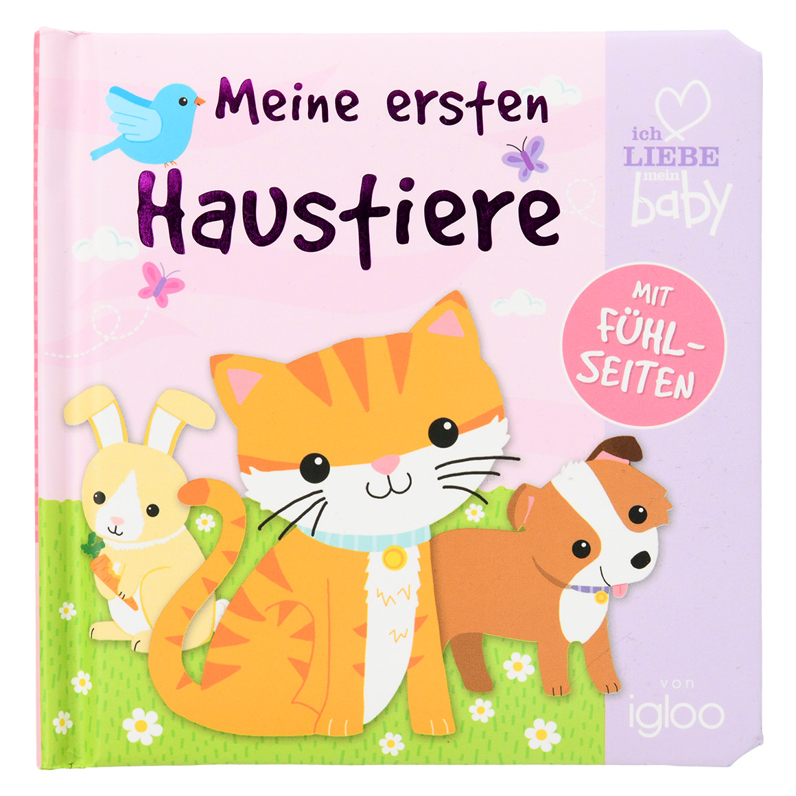 Baby Fühlbuch Mein ersten Haustiere