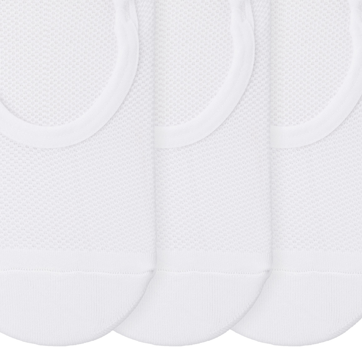 3 Paar Damen Füßlinge in Mesh-Qualität