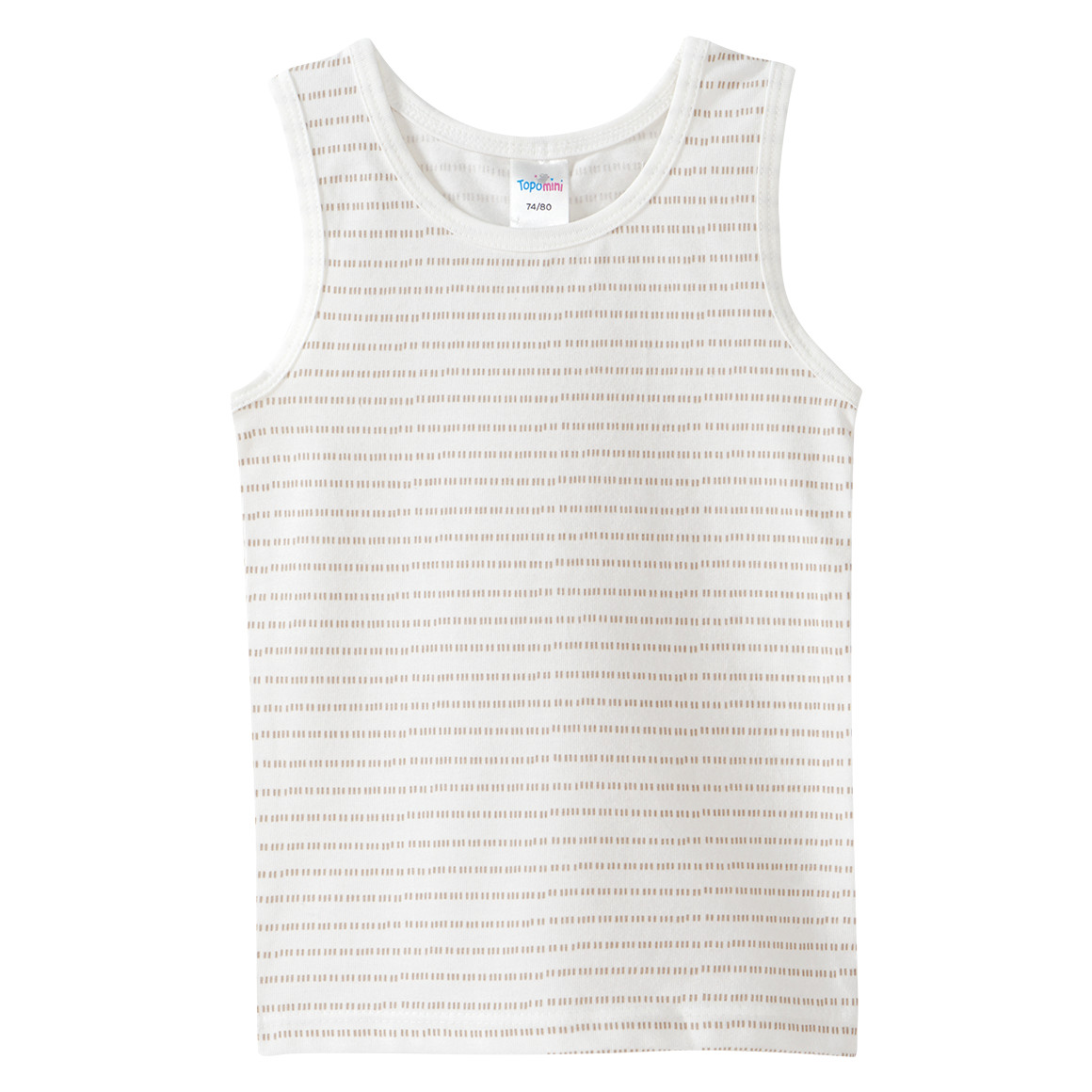 2 babyvestjes van biologisch katoen