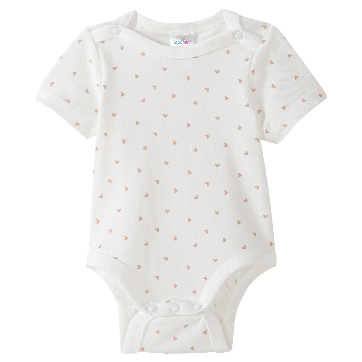 2 Baby Bodys mit Bio-Baumwolle