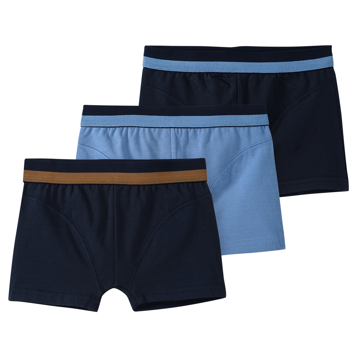3 jongensboxershorts met biologisch katoen