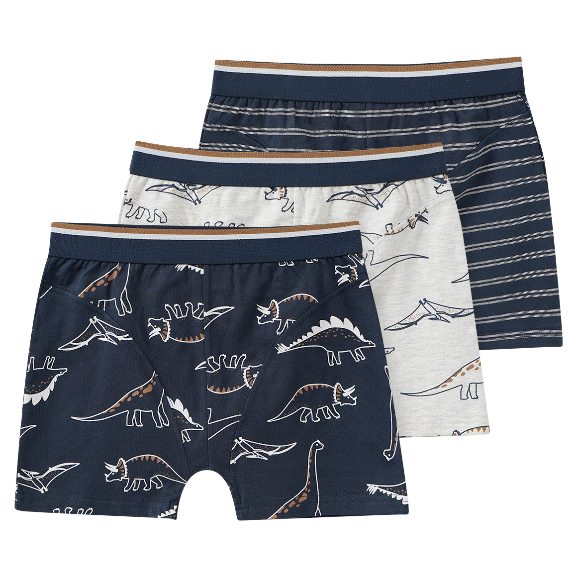 3 Jungen Boxer mit Bio-Baumwolle