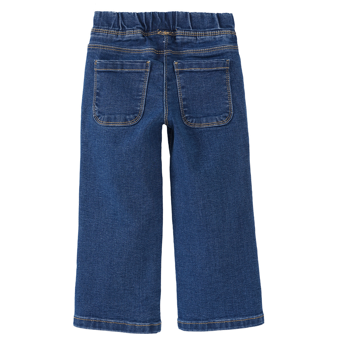 Mädchen Straight-Jeans mit Elastikbund