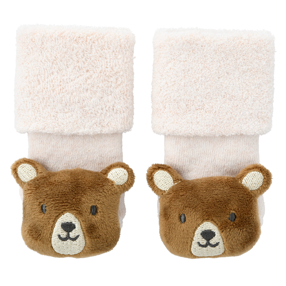  1 Paar Newborn Rasselsöckchen 