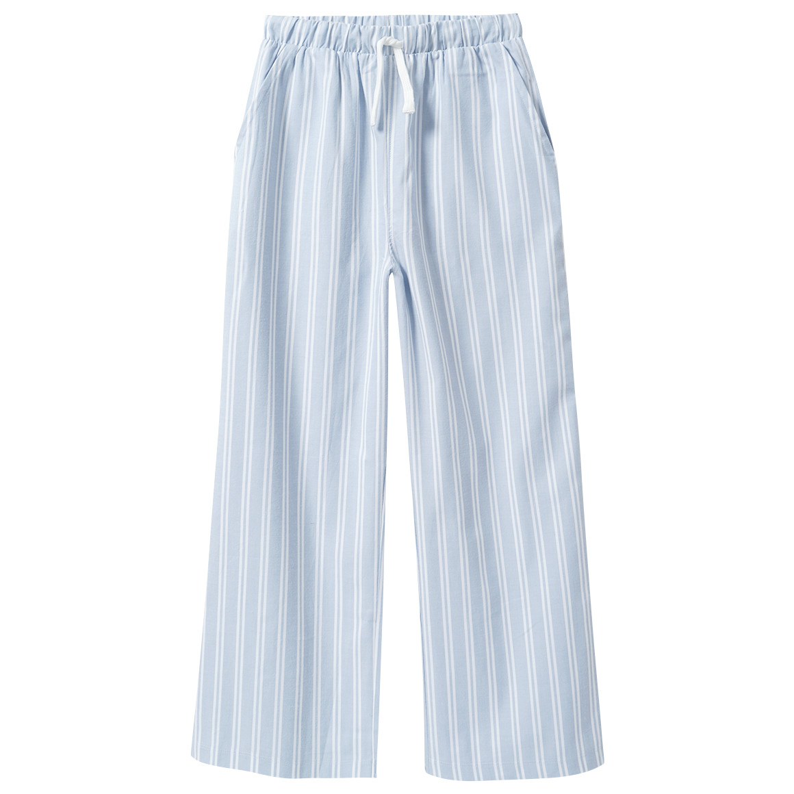 Meisjespyjama met geribbelde structuur