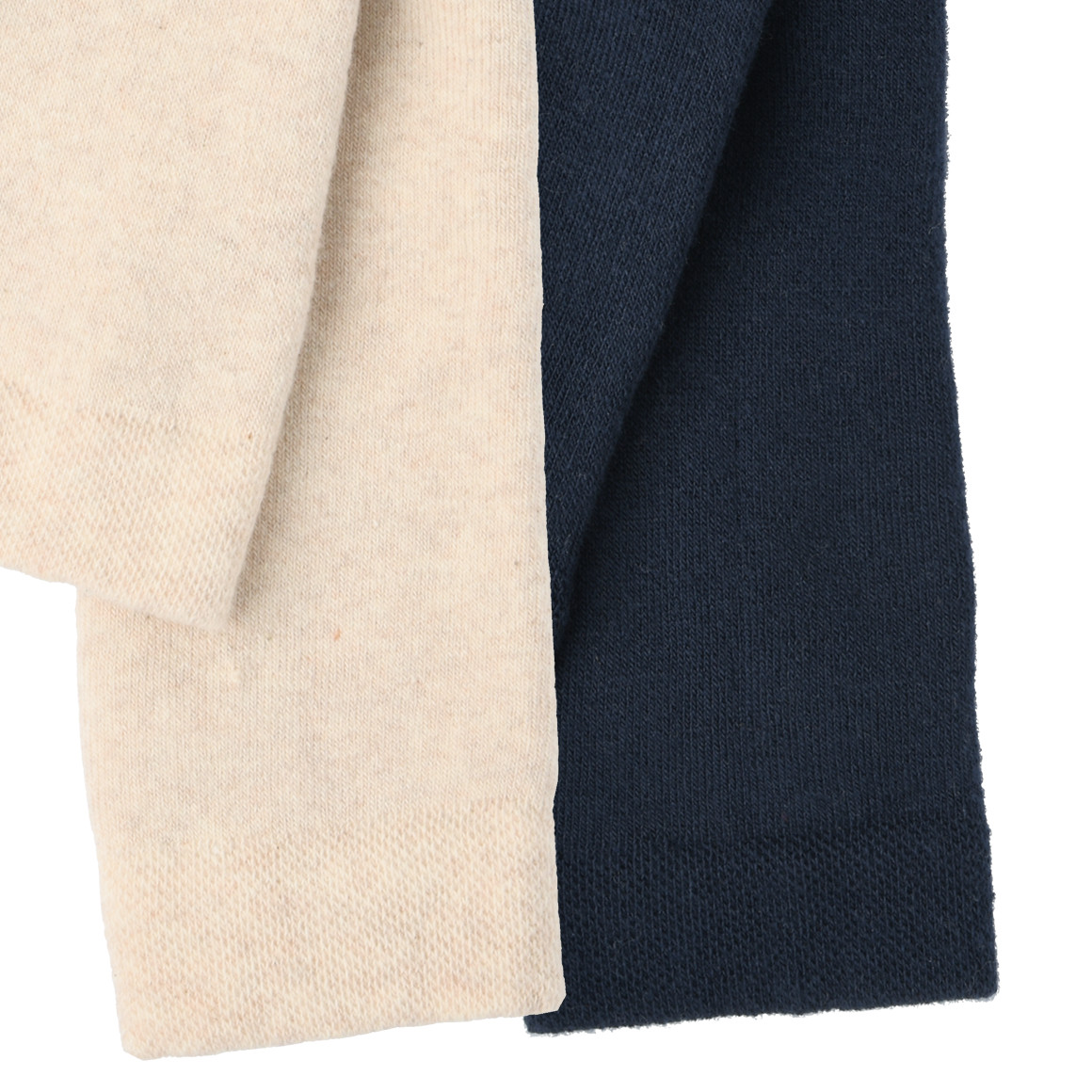 2 badstof leggings met biologisch katoen