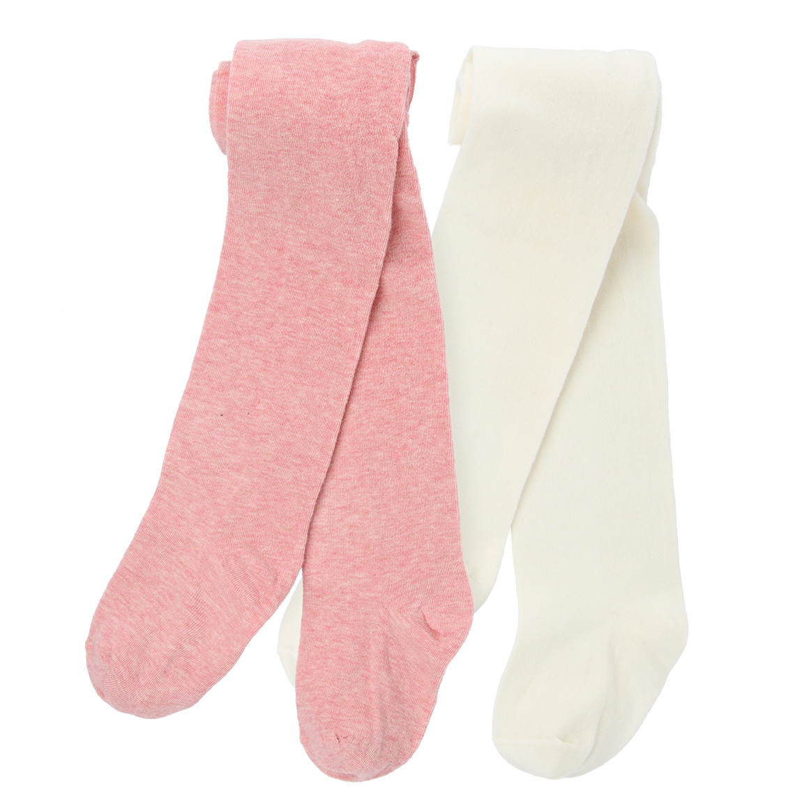 2 meisjesmaillots met biologisch katoen