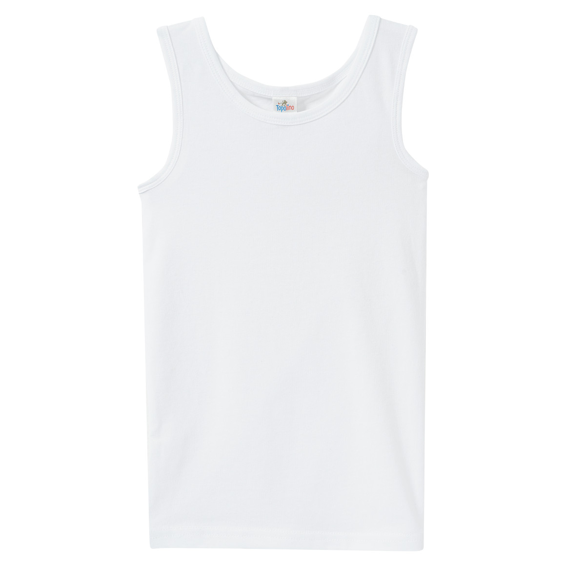 3 Jungen Unterhemden im Basic-Look