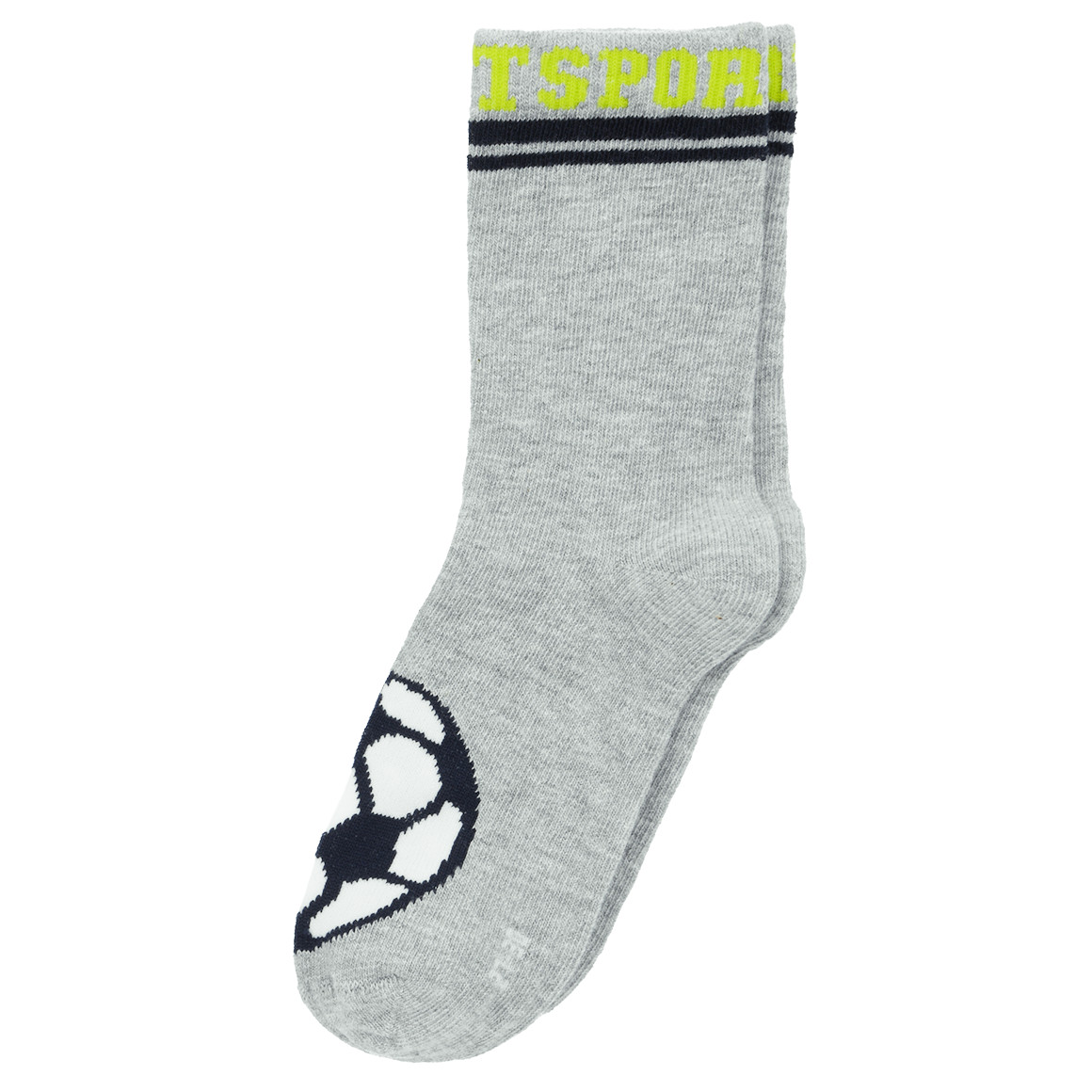 3 Paar Jungen Socken mit Fußball-Motiven