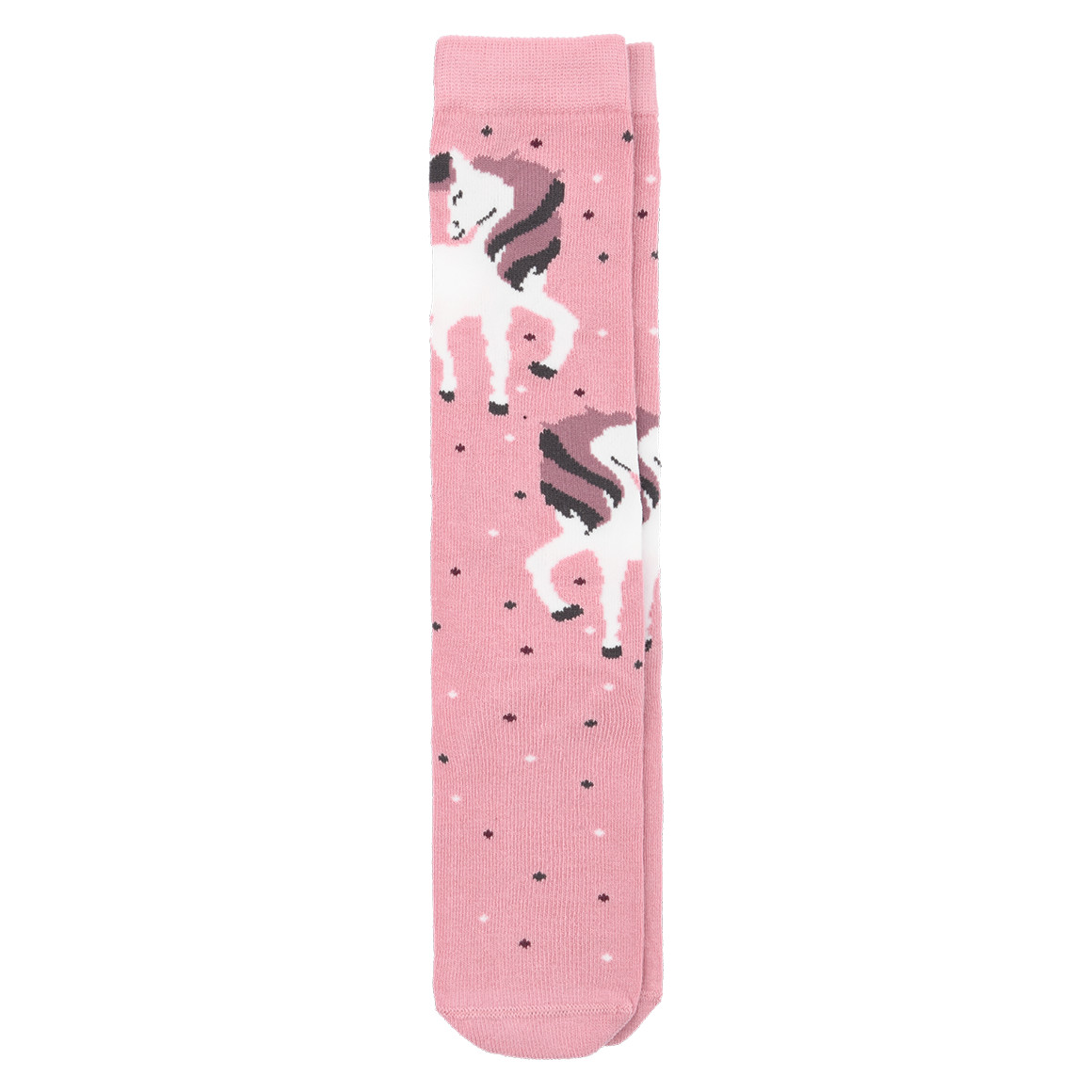 3 paar kniekousen voor meisjes met eenhoorns