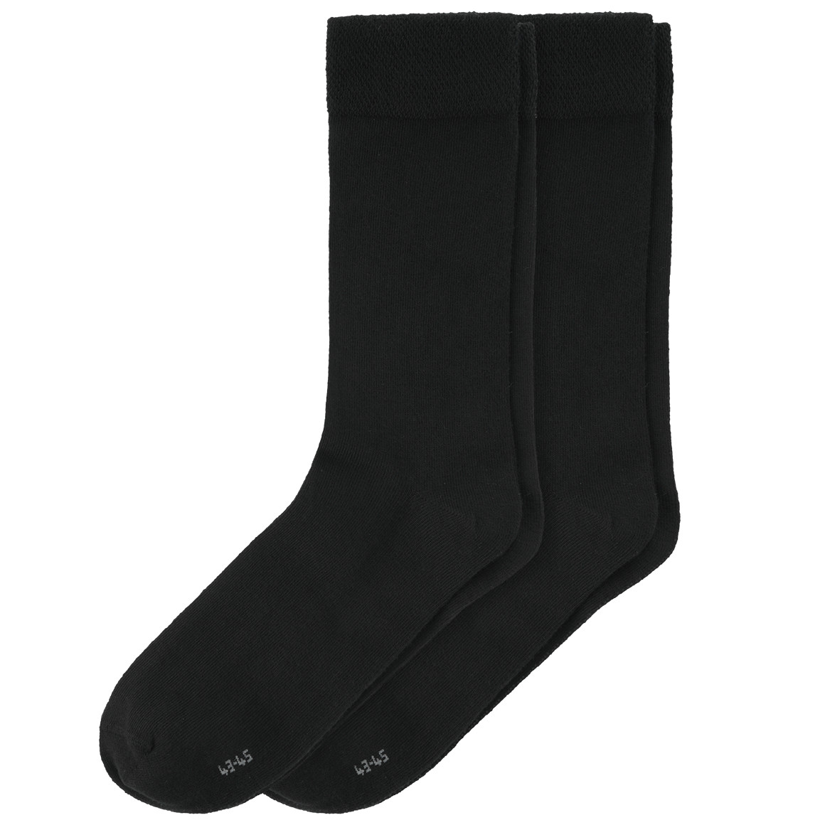 2 Paar Herren Socken mit Komfortbund