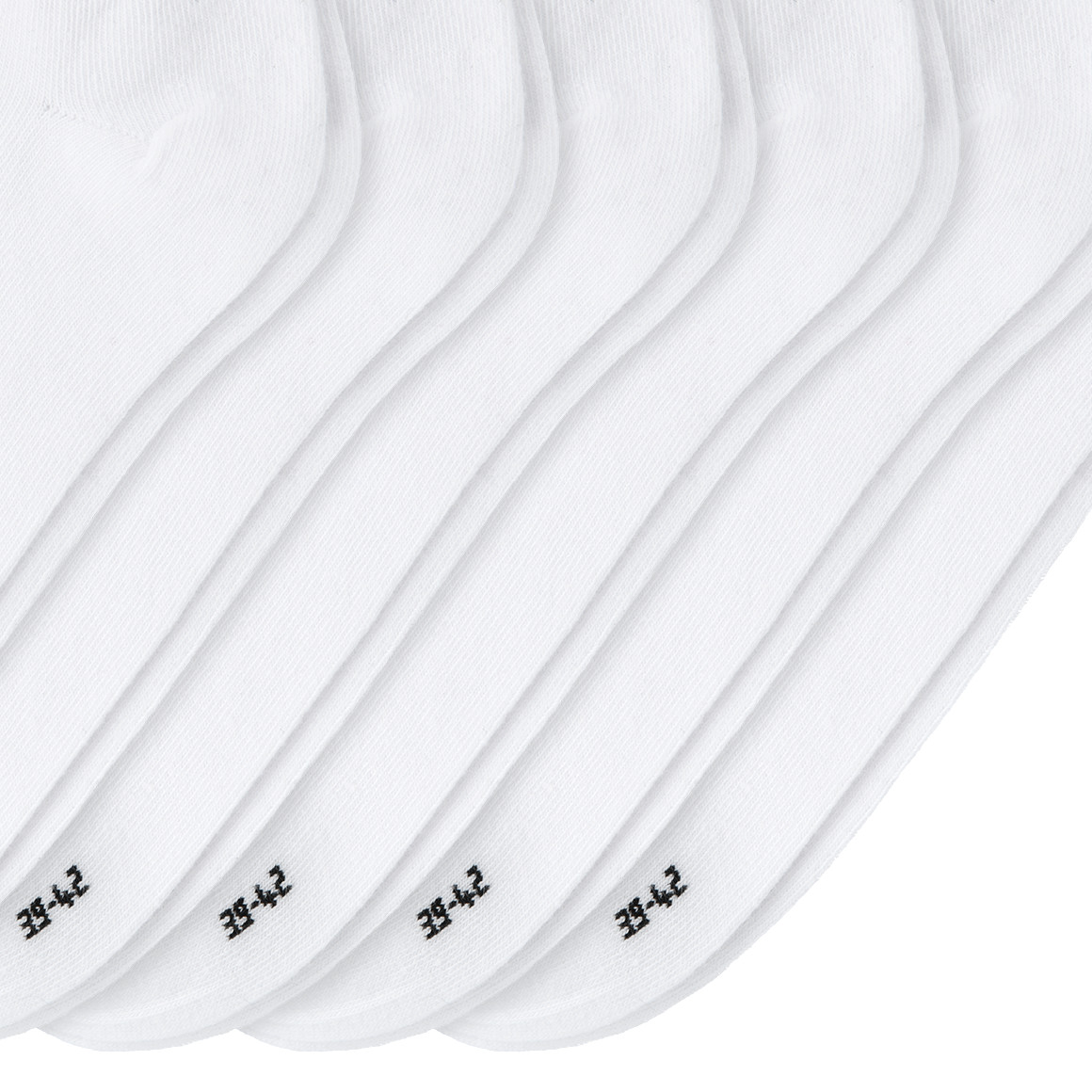 6 Paar Herren Sneaker-Socken unifarben