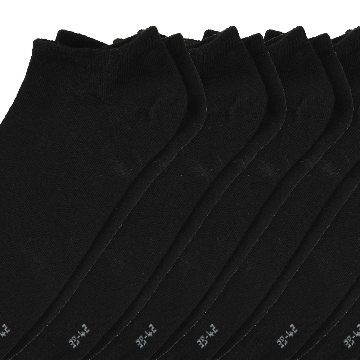 6 Paar Herren Sneaker-Socken unifarben