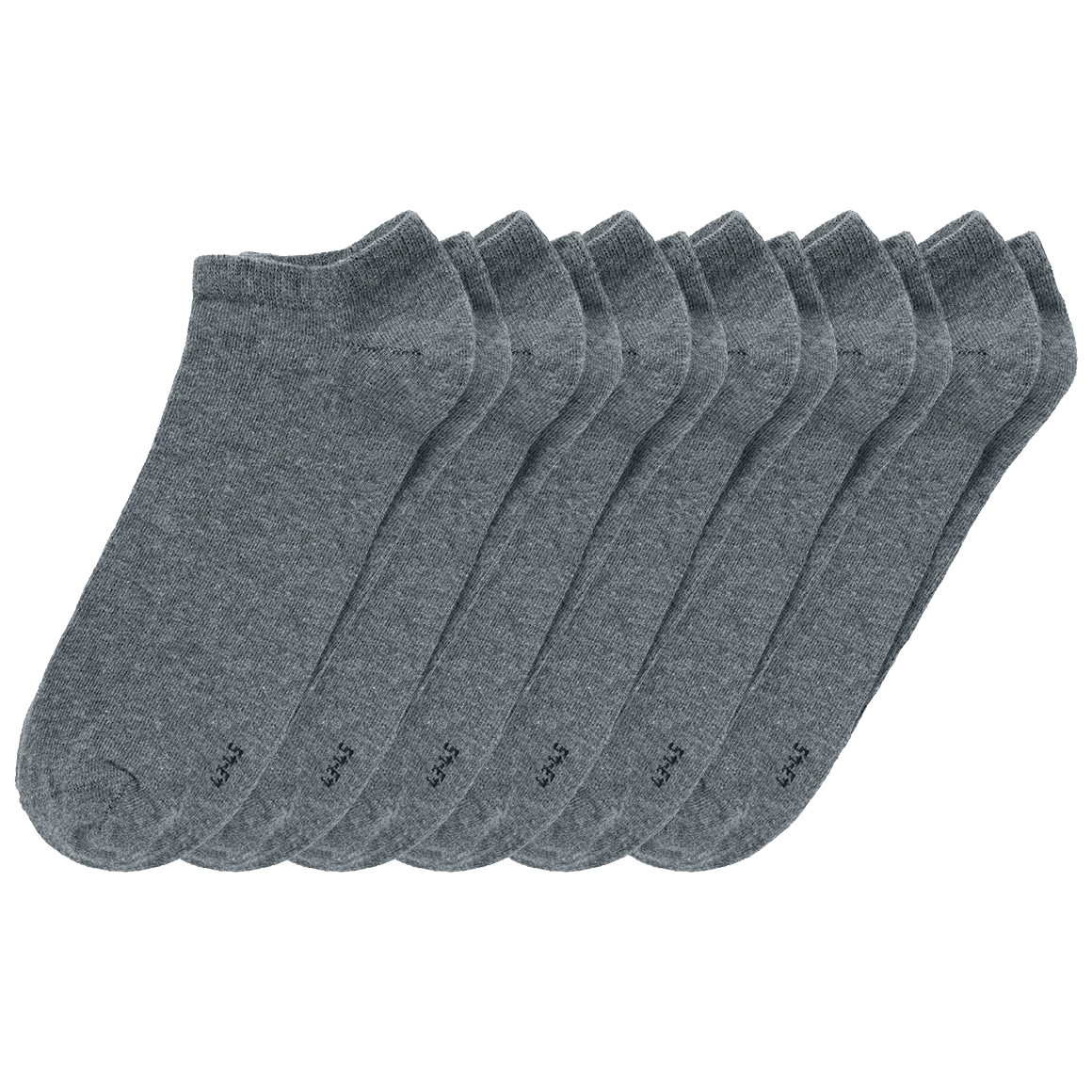 6 Paar Herren Sneaker-Socken unifarben