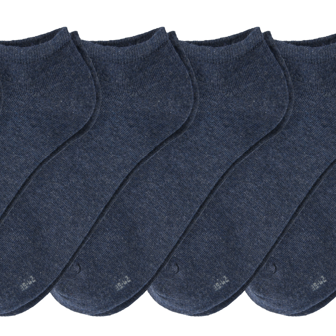 6 Paar Herren Sneaker-Socken unifarben