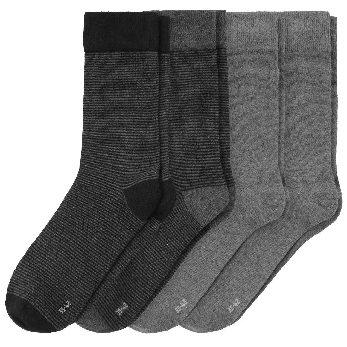 4 Paar Herren Socken im Muster-Mix