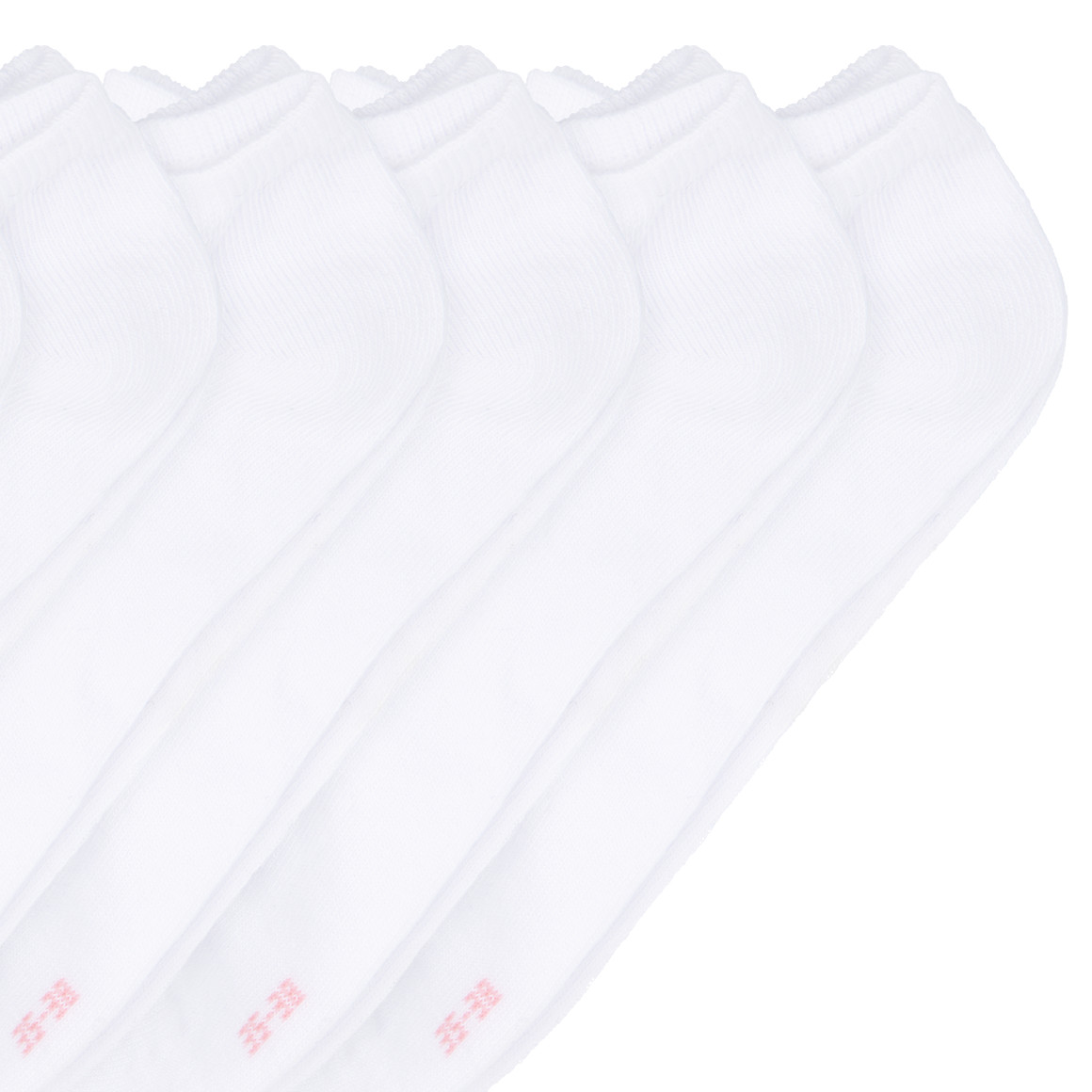6 Paar Damen Sneaker-Socken unifarben
