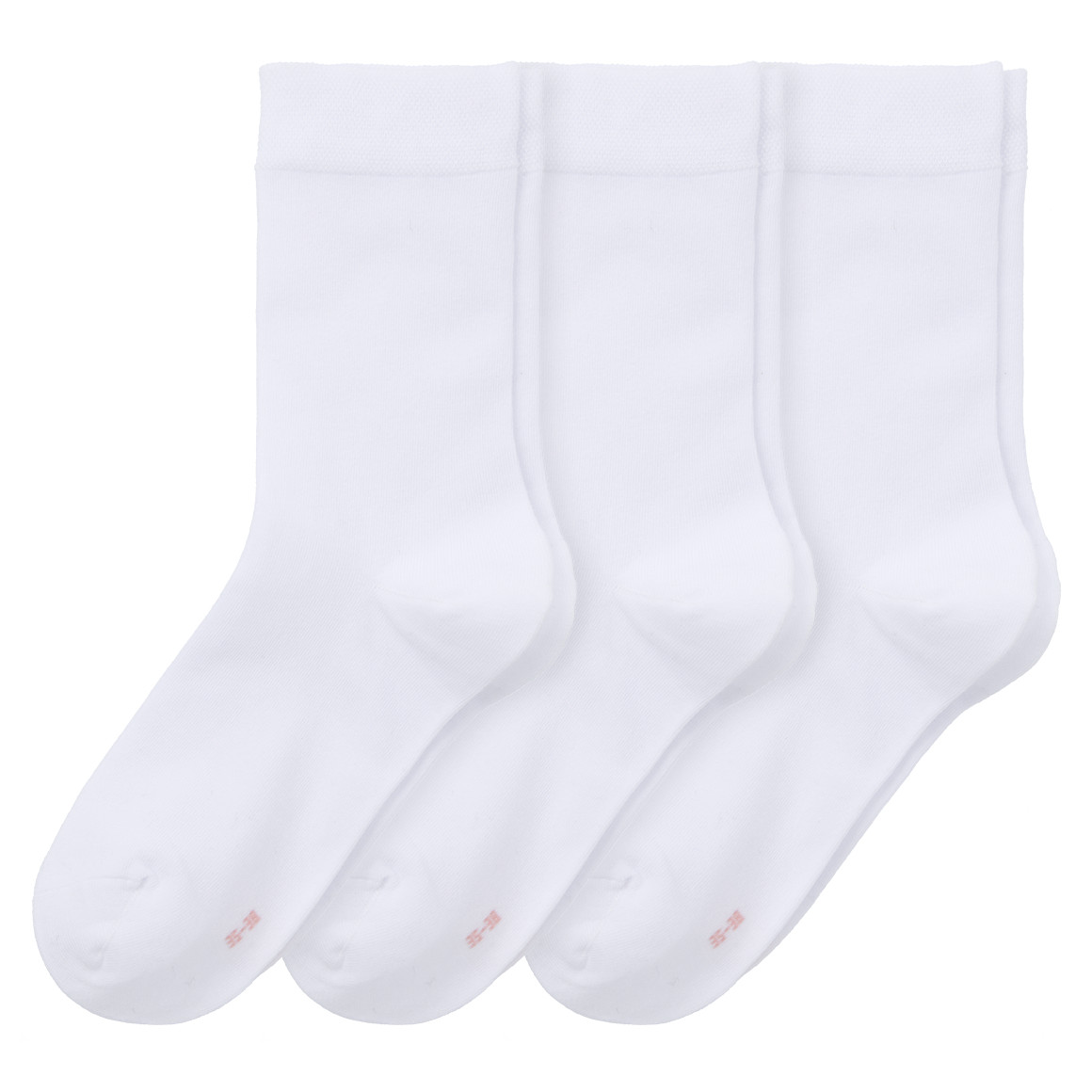 3 Paar Damen Socken mit Komfortbund