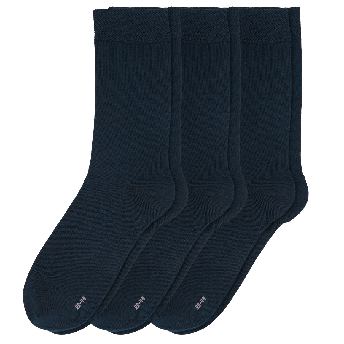 3 Paar Damen Socken mit Komfortbund