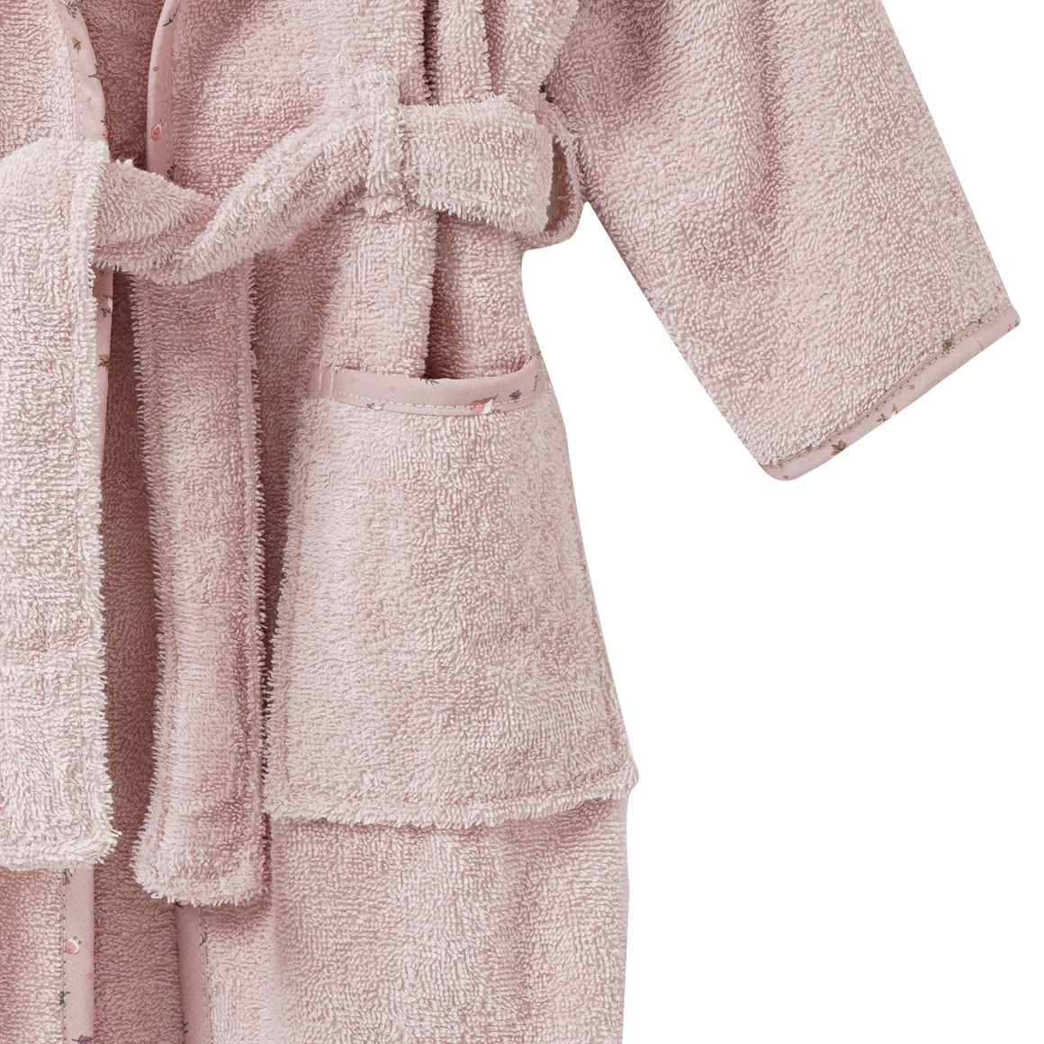 Babybadjas met herten applicatie