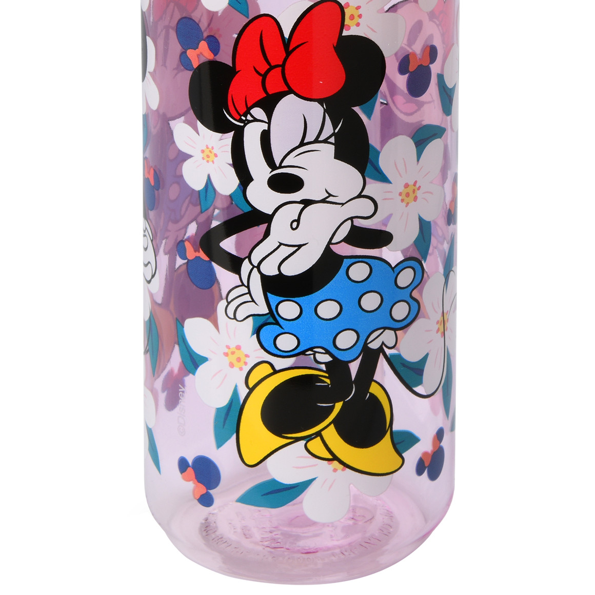 Stor Minnie Mouse Milchflasche 300 Ml Mit Strohhalm – BPA-frei, Kindgerecht, Offizielles Lizenzprodukt, Für Kinder Ab 2 Jahren