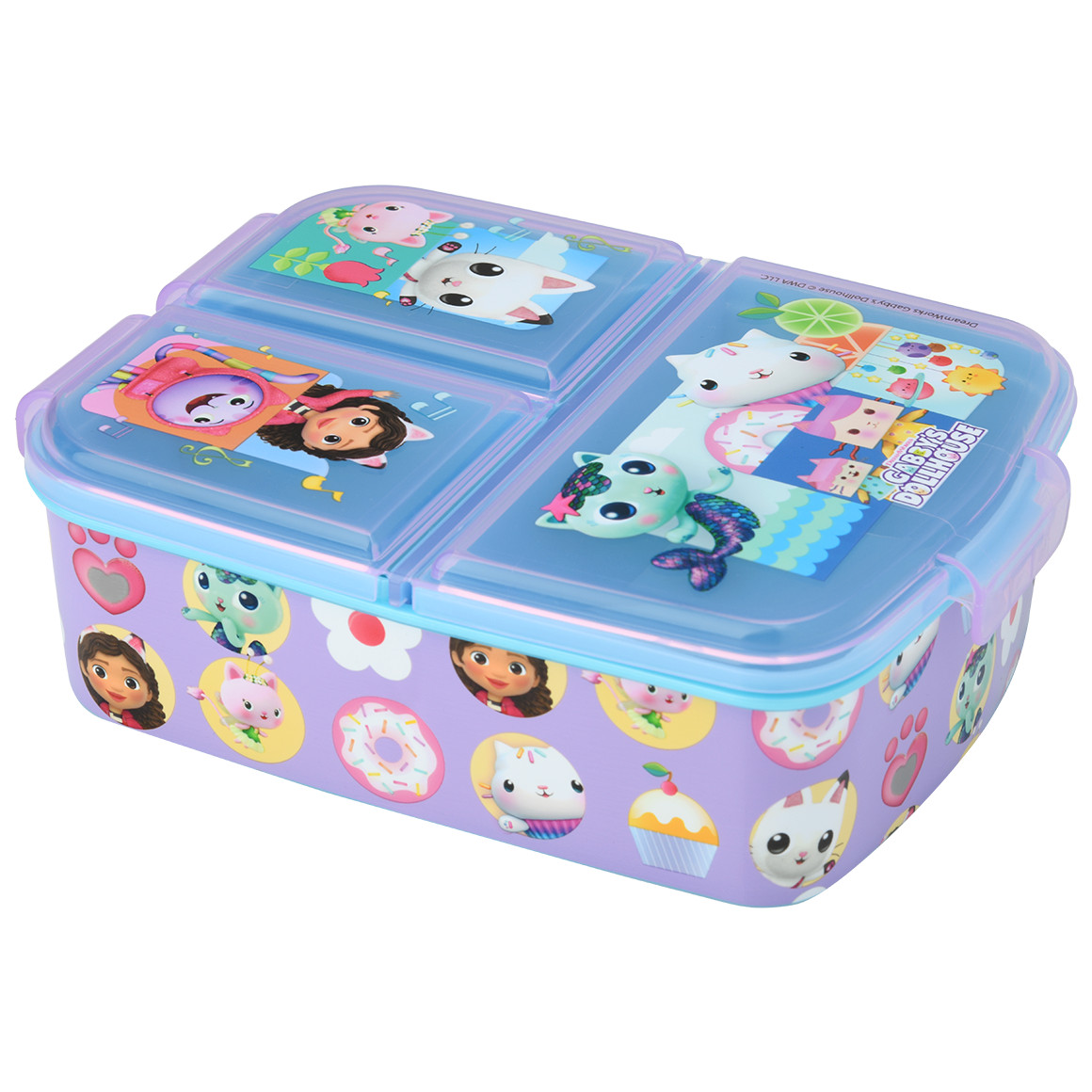 Gabby's Dollhouse Brotdose mit 3 Fächern