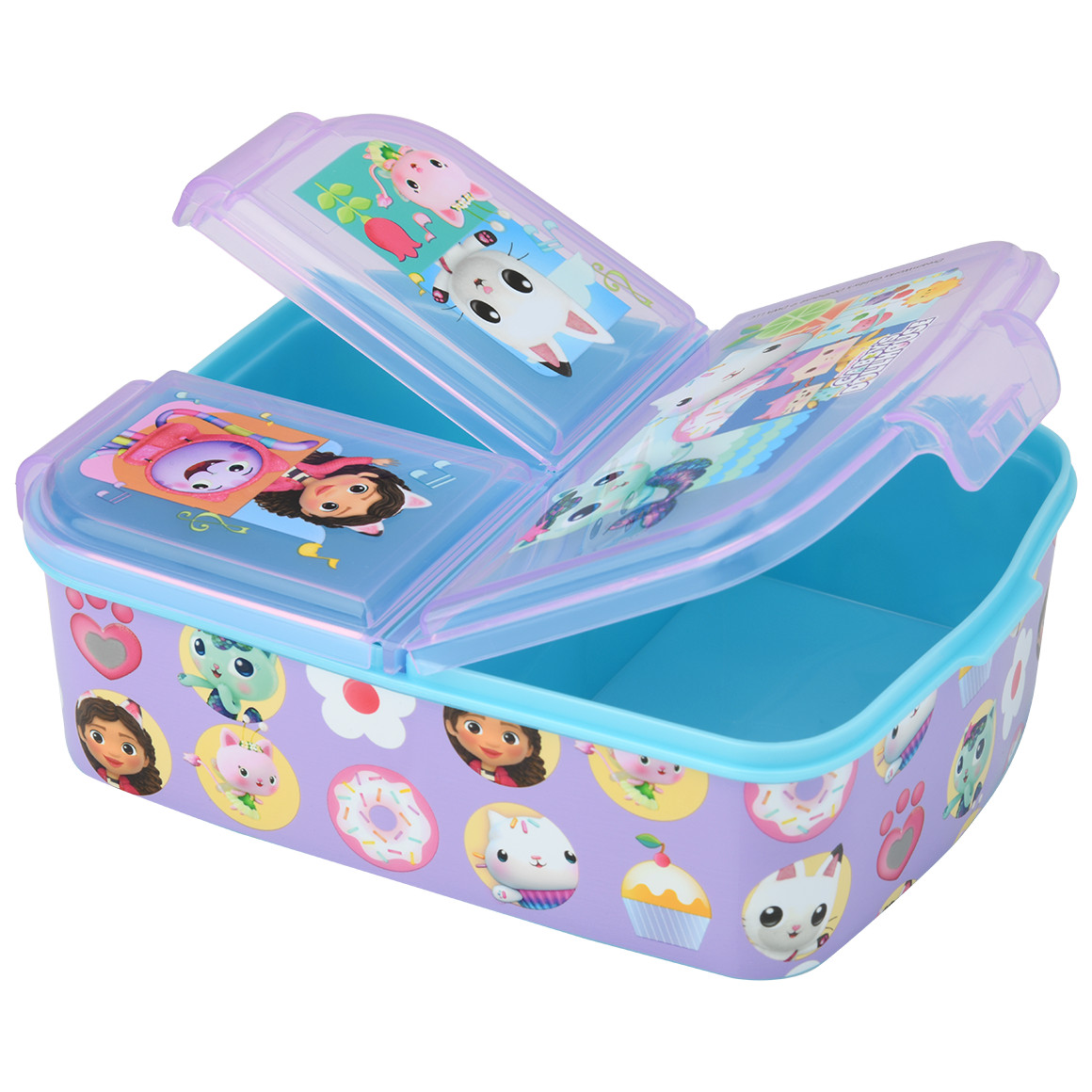 Gabby's Dollhouse Brotdose mit 3 Fächern