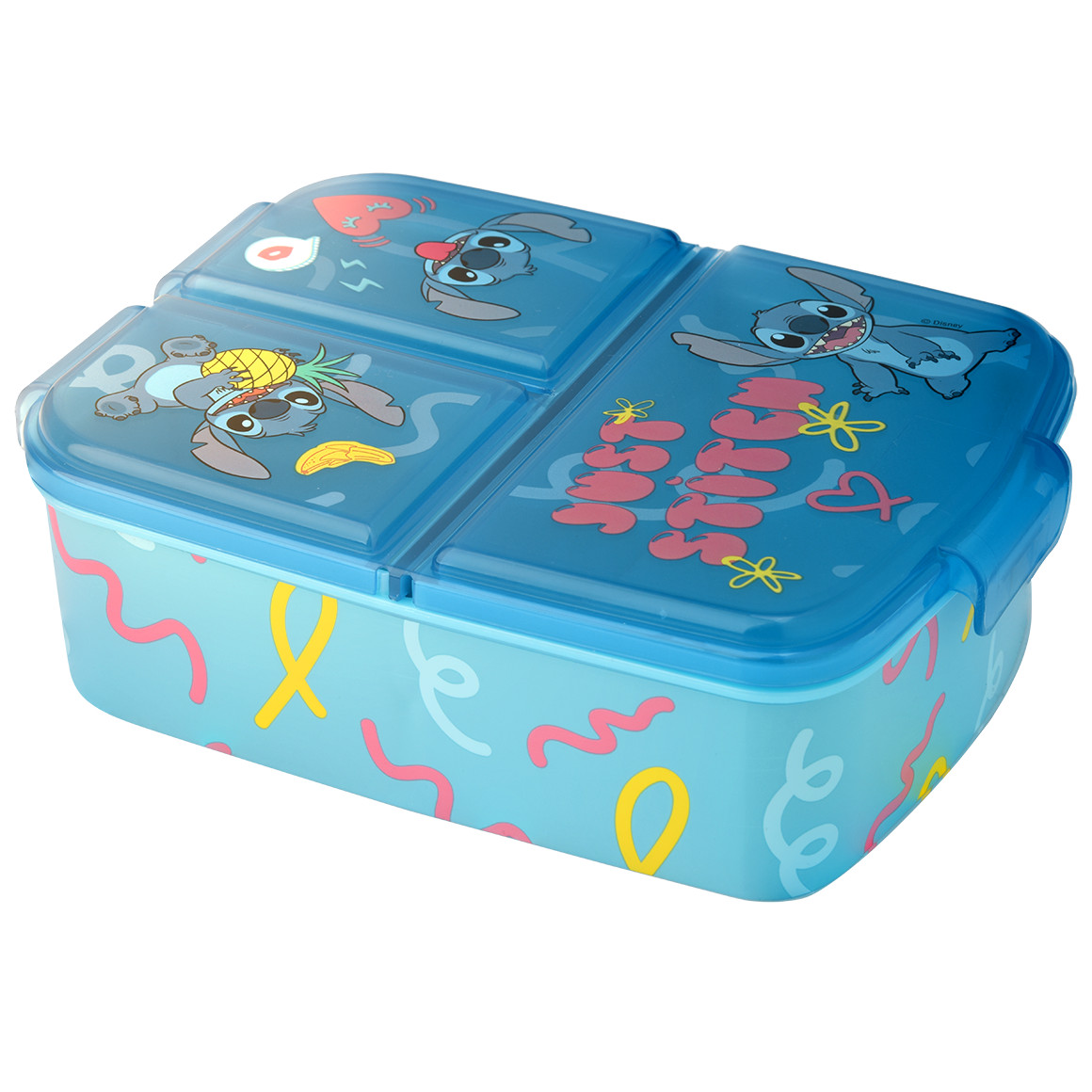 Disney Stitch Brotdose mit 3 Fächern
