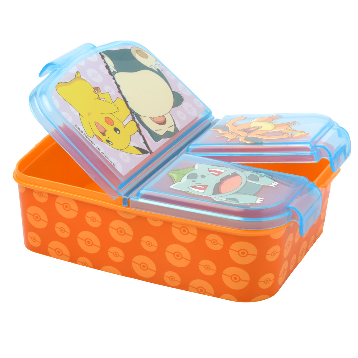 Pokémon Brotdose mit 3 Fächern