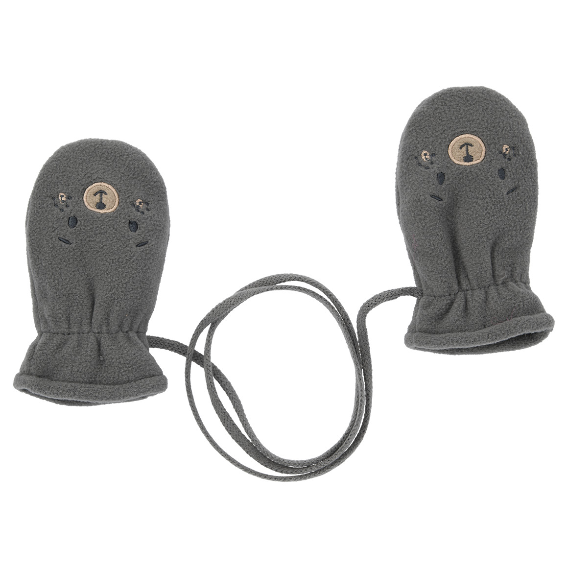 Baby fleece wanten met pluche voering