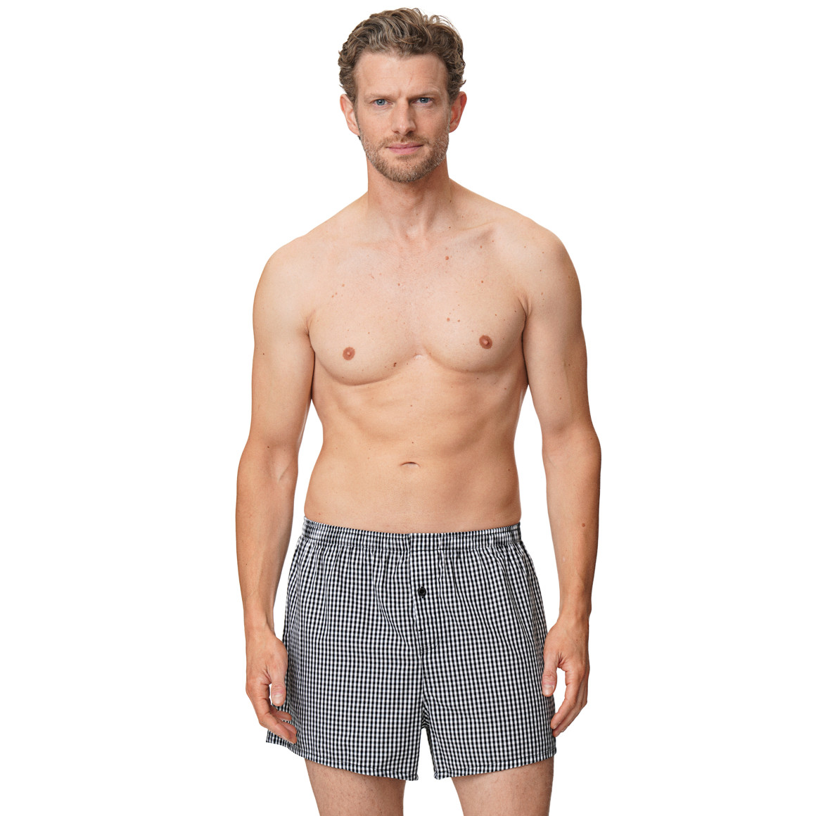 Herren Boxershorts kariert