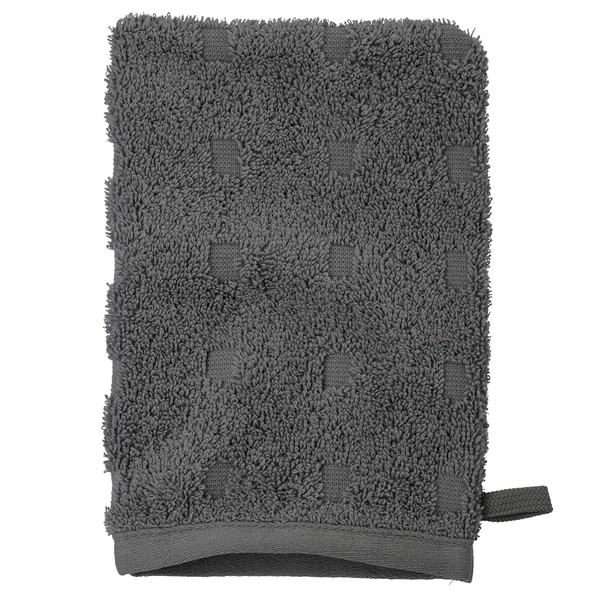 Washandschoen met grafische structuur