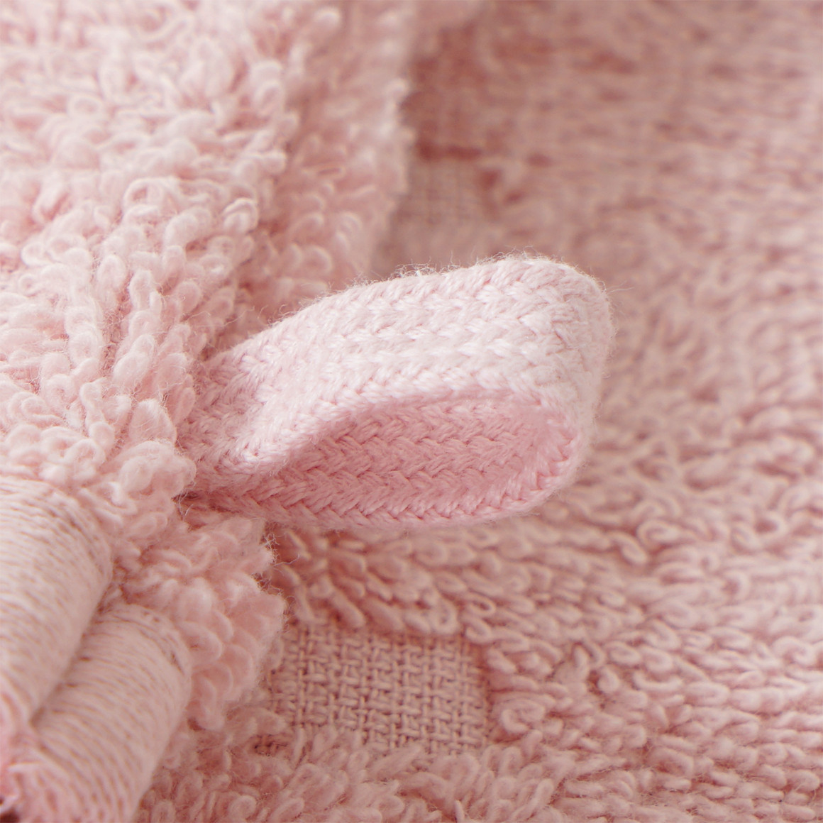 Waschhandschuh mit grafischer Struktur