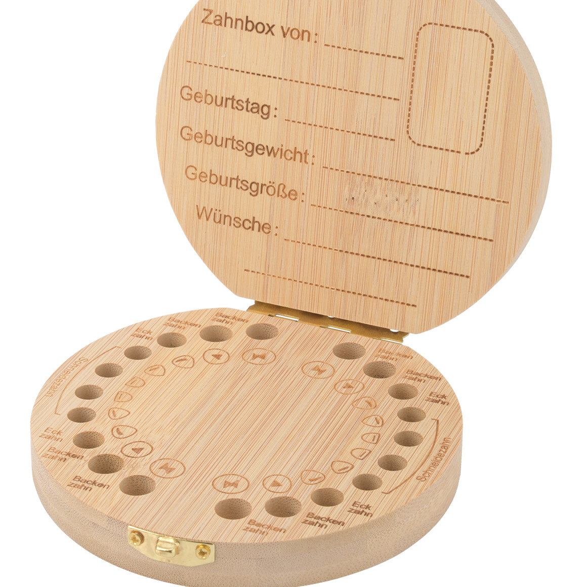 Milchzahndose aufklappbar