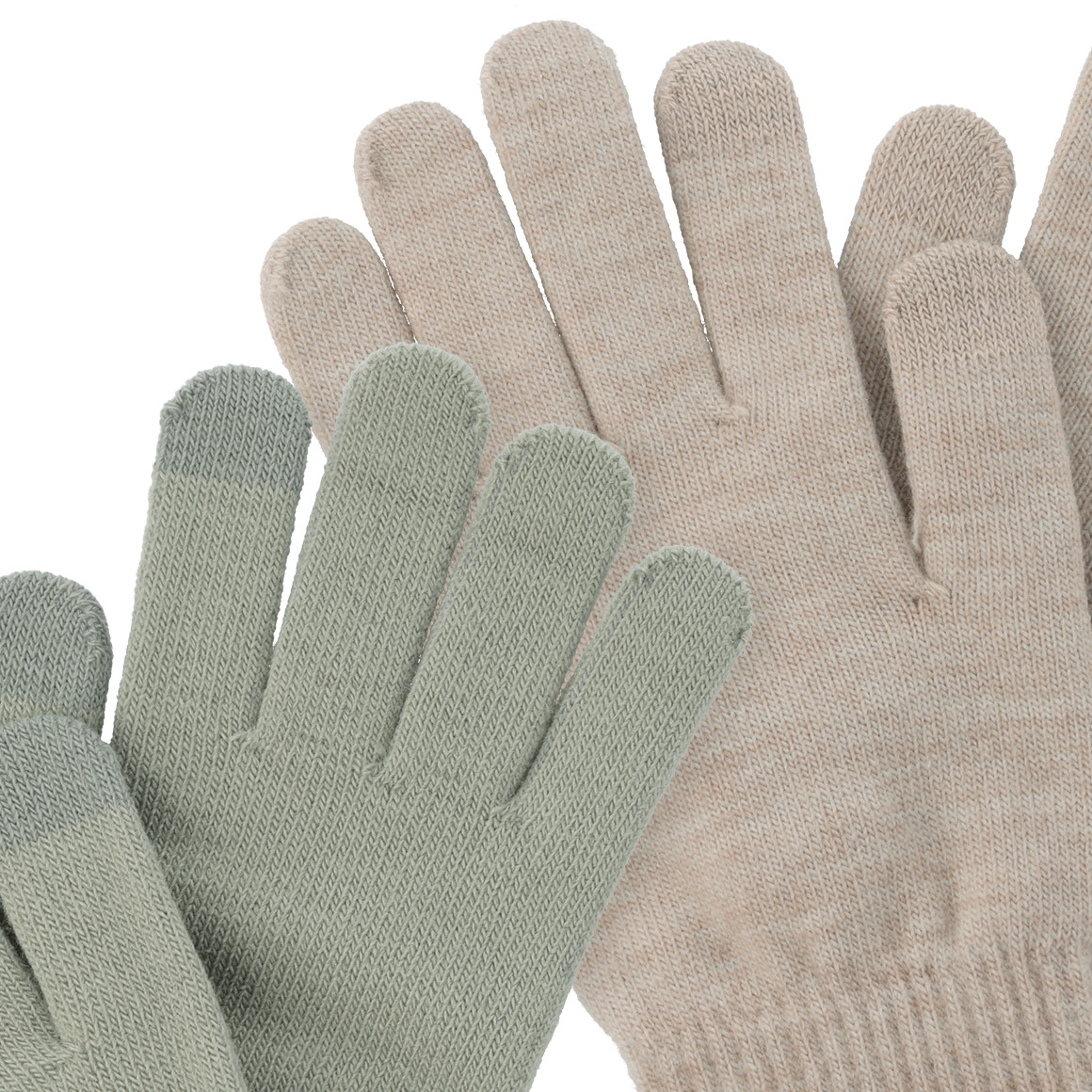 2 Paar Damen Handschuhe im Set