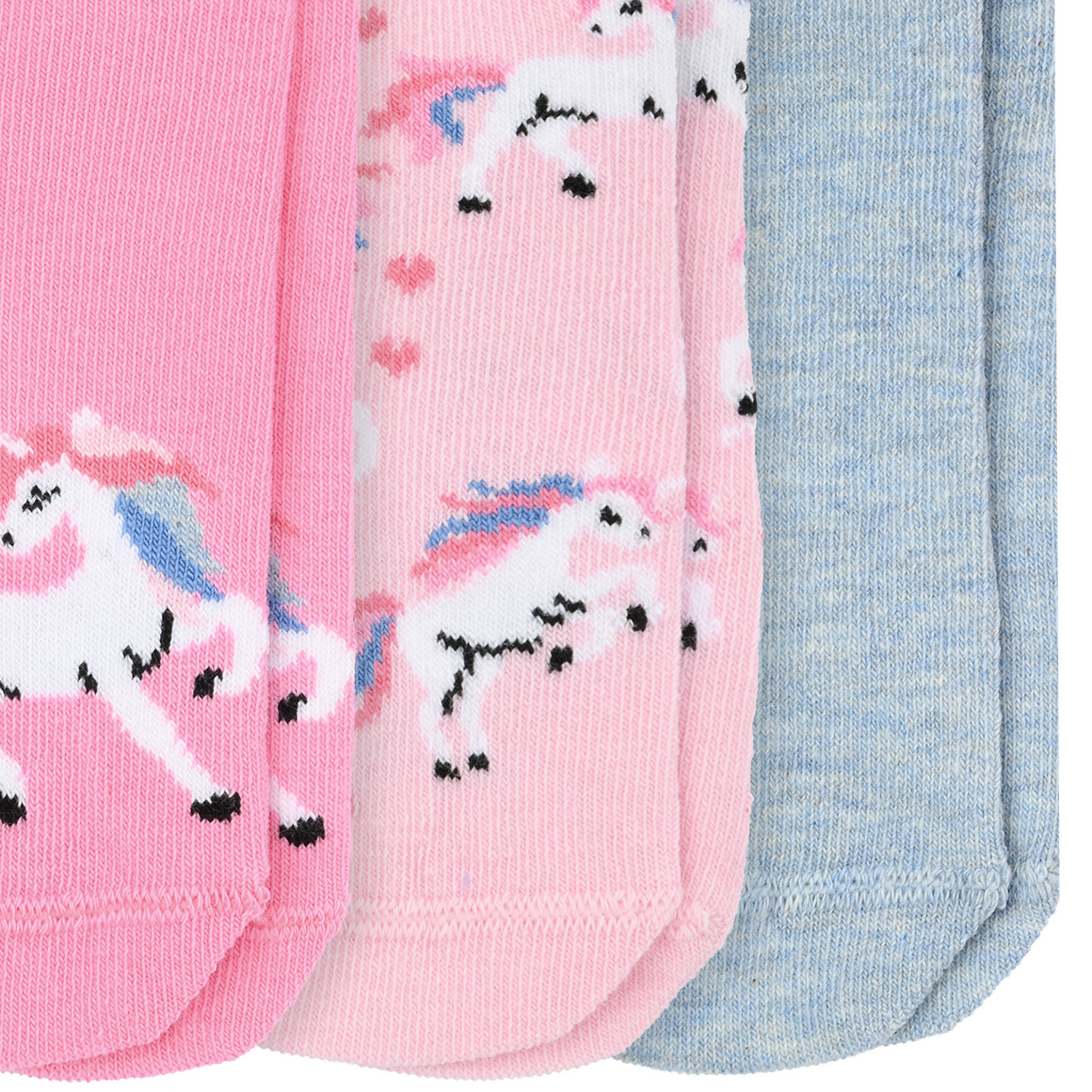 3 Paar Mädchen Sneaker-Socken im Set