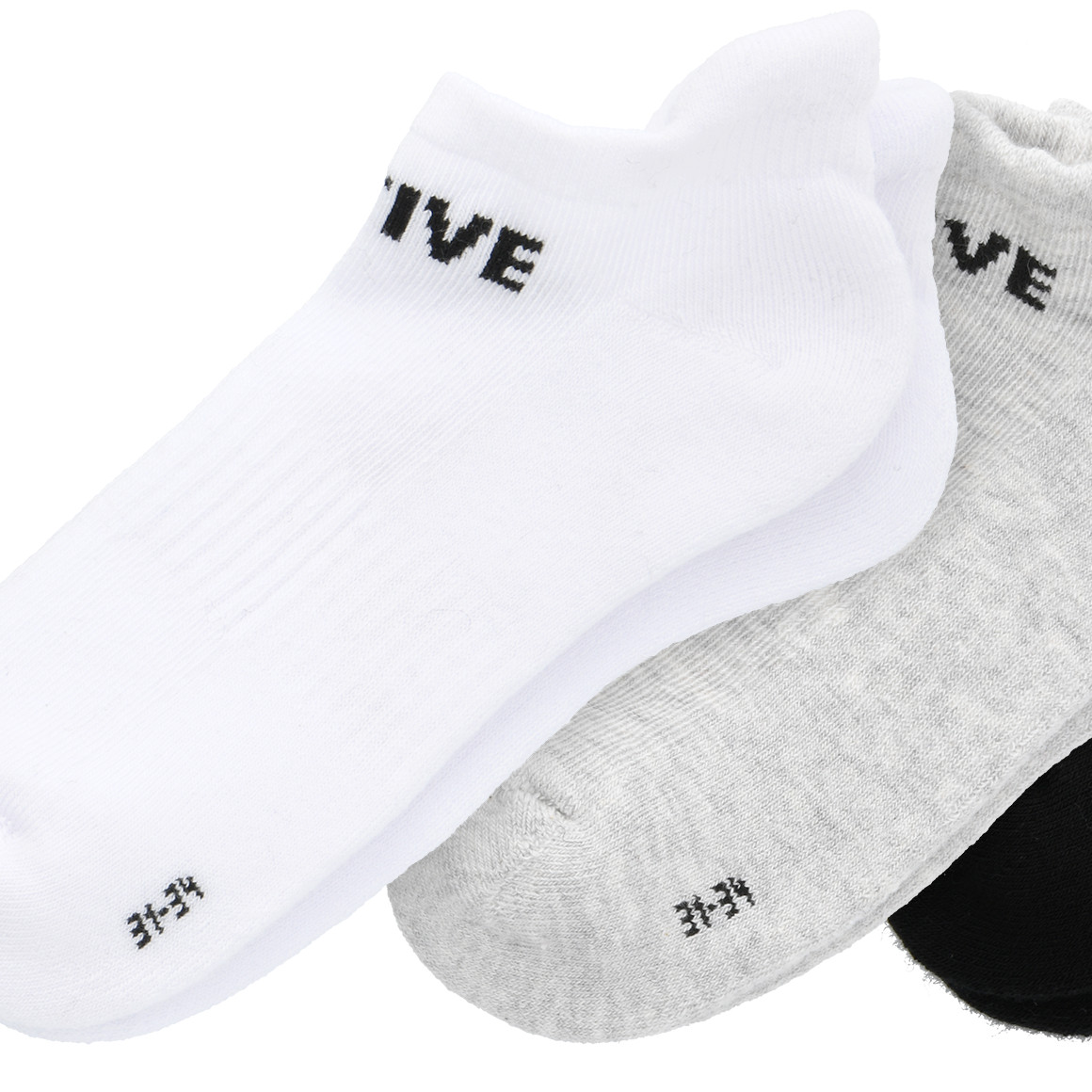 3 Paar Kinder Sport-Socken in Sneaker-Form